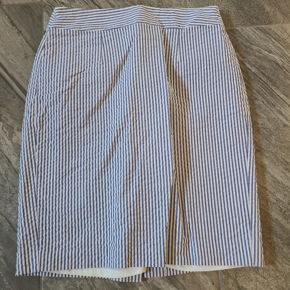 Banana Republic Seersucker Skirt